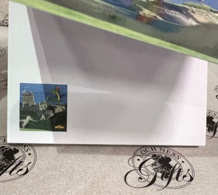 Notebook Magnetic - Nessie Swimming at Urquhart Castle