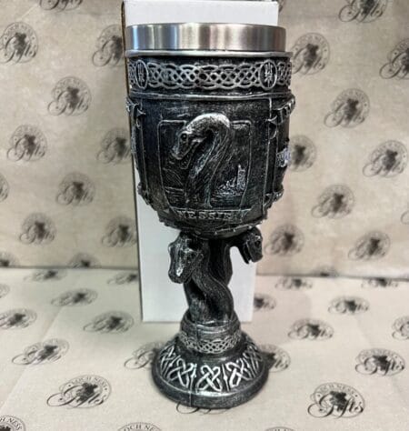 Mug - Loch Ness Monster Resin Goblet back view Mug - Loch Ness Monster Resin Goblet