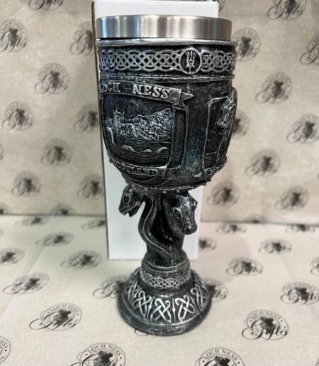 Mug - Loch Ness Monster Resin Goblet side view Mug - Loch Ness Monster Resin Goblet