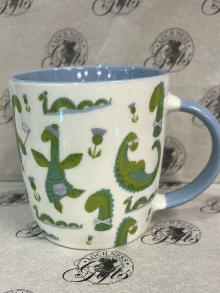 Mug - Nessie The Loch Ness Monster Collage Mug