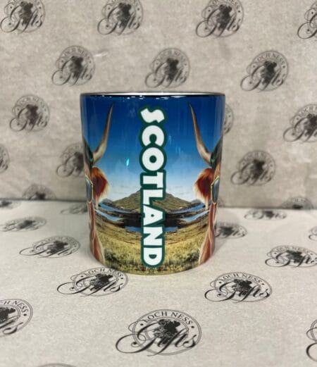 Mug - Scotland Highland Cow Happy