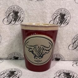 Shot Cup - Highland Cow Shot Cup - Stoneware Shot Cup Highland Cow