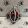 Christmas Decoration - Diamante Style Tartan Bauble