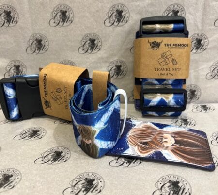 Luggage - Travel Set Highland Cow Highlander