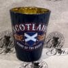 Shot Glass - Scotland Home of The Brave Saltire Shield