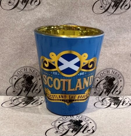 Shot Glass - Scotland The Brave