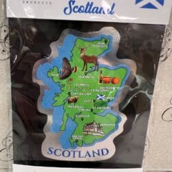 Sticker - Scotland Map Foil Sticker Sticker - Scotland Map