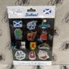 Stickers - 12 Mini Scottish Images