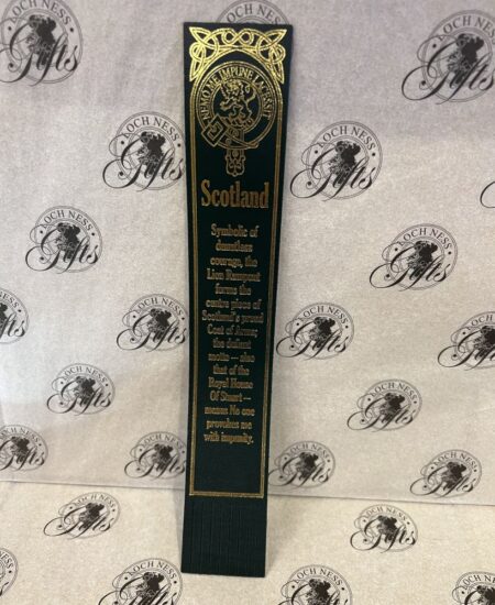 Bookmark - Scotland Clan Crest