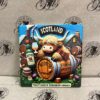 Coaster - Highland Cow with Whisky Barrel
