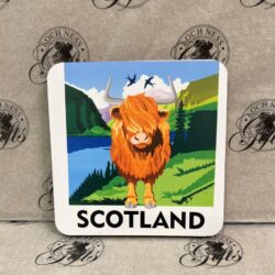 Coaster - Highland Cow Scotland Coaster - Highland Cow Scotland