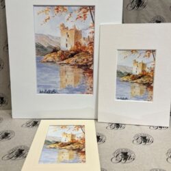 Fine Art Prints - uUquhart Castle Loch Ness 0121 Fine Art Prints - Urquhart Castle Loch Ness 0121