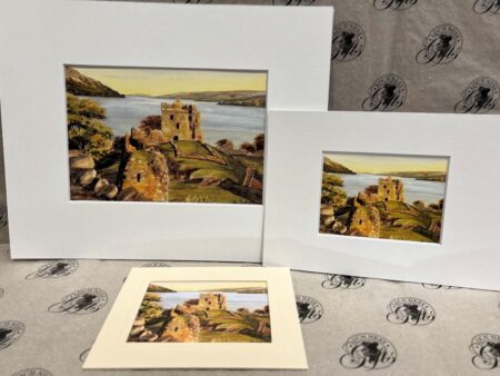 Fine Art Prints - urquhart castle and Loch ness Fine Art Prints - Urquhart Castle and Loch Ness 0028