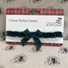 Wedding - Ladies Tartan Garter Green