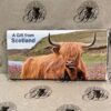 Chocolate Bar -Highland Cow Chocolate Bar - Heilan Coo Milk Chocolate Bar