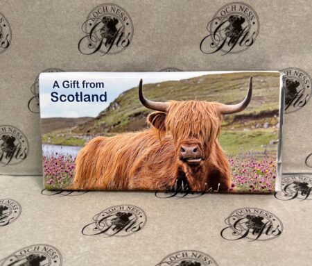 Chocolate Bar -Highland Cow Chocolate Bar - Heilan Coo Milk Chocolate Bar