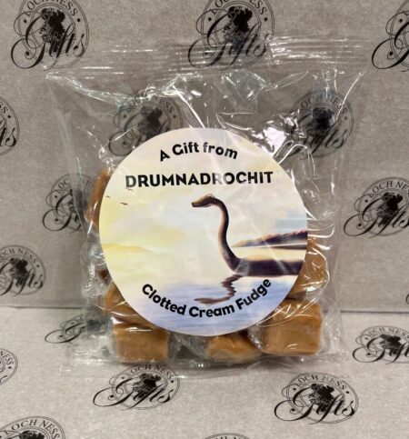 Fudge Bag Clotted Cream Fudge - A Gift From Drumnadrochit Clotted Cream Fudge