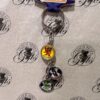 Keyring - 3 Disc Scottish Emblems