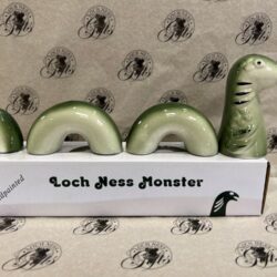 4 part handpainted Loch Ness Monster Ornament - Four Part Hand Painted Loch Ness Monster Model Large