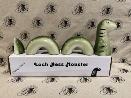 Ornament - Four Part Hand Painted Loch Ness Monster Model Large