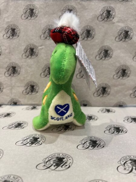 Soft Toy Loch Ness Monster - Nessie Orange Spots Small