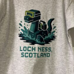 Child T-Shirt - Minecraft Nessie Grey Child T-Shirt - Minecraft Nessie Grey