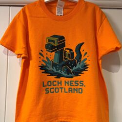 Child T shirt - Minecraft Nessie Orange Child T-Shirt - Minecraft Nessie