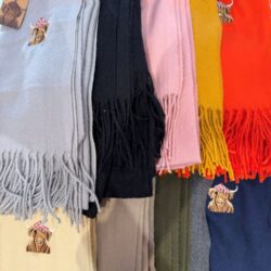 Scarf - Highland Embroidered Cow Scarf