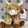 Soft Toy Highland Cow - KeelEco Highland Cow Small Baby Hamish