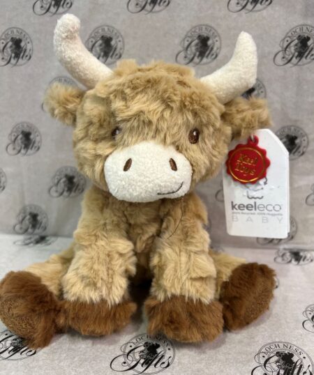 Soft Toy Highland Cow - Keelco Baby Hamish Small Soft Toy Highland Cow - KeelEco Highland Cow Small Baby Hamish