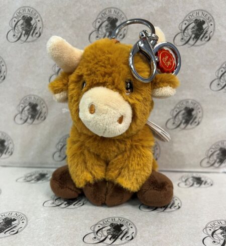 Highland Cow Bag Charm