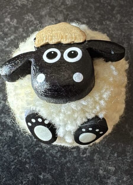 Magnet - Pom Pom Scottish Sheep