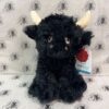 soft toy- black shaggy cow Soft Toy Highland Cow - KeelEco Black Shaggy Highland Cow
